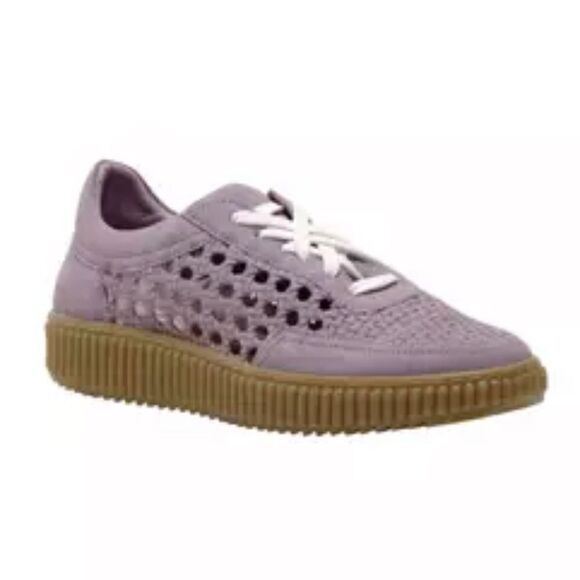Free People Wimberly Woven Sneakers in Lavender Sz 9.5 NEW in Box - Picture 2 of 14